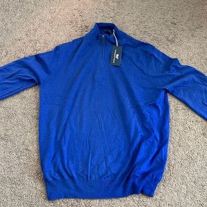 Vineyard Vines Cashmere Quarter Zip Sweater